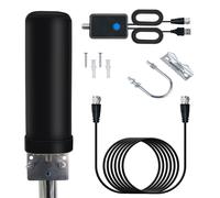 Antena de TV digital Nueva antena de TV digital para interiores y exteriores Tipo barril HD DTMB DVB-B2 ATSC Antena de onda terrestre Receptor de TV