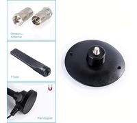 Antena De TV Interior Amplificada: Atractivos Canales Gratuitos De, Receptor HDTV Digital 1080P | Cómoda Señal HD Clara para Pronóstico del Tiempo Dibujos Animados Películas Noticias Dispositivos D