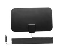 Antena De TV Interior, HDTV Digital Antena De 1500 Millas De TV Receptor De Canales Locales HD 4K 1080P, HDTV Digital Negra