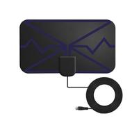 Antena de TV para interiores: receptor de TV Ultra HD, amplificador de señal de 3600 millas, dispositivo digital activo para interiores, elegante antena de televisión, accesorio HDTV eficiente | Recep