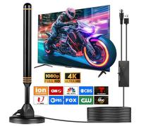 Antena de TV para Smart TV interior, antena de TV digital para canales