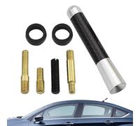 Antena del radio del coche, reemplazo de la antena automática, Antena corta de la señal de radio de la fibra de carbono, antena automática general de la señal de radio de 8 cm con el alambre de