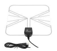 Antena Digital HD automática, Receptor analógico, Antena móvil, Calidad de Voz Clara, FM para Mejora del Coche (TELEVISOR)