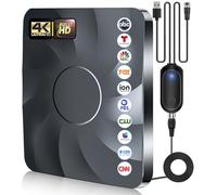 Antena digital para Smart TV interior, antena HD de largo alcance de 5000 millas para canales locales, compatible con 8K 4K 1080p para todos los televisores