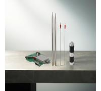 Antena dipolo DP200, antena portátil, con 2 bobinas de inducción, amplia cobertura de frecuencia (7-54MHz)