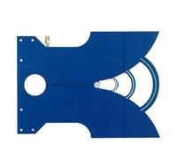 Antena direccional de banda ancha ultra 420MHz-10GHz PCB de alta ganancia 4-11dBi para conector hembra SMA, optimizada para transmisión de imagen, posicionamiento y comunicación de corto alcance