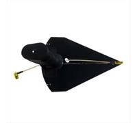 Antena direccional logarítmica periódica SL10 de 50 MHz a 6 GHz, alta ganancia, interfaz SMA de 7 dB para analizadores de espectro, antenas UWB