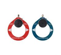 Antena eficiente de bucle de dona compatible con la funcionalidad de onda media y corta HFDY de malaquita (rojo + azul)