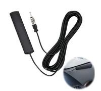 Antena Estéreo para Coche, Am/FM, Universal Antena FM Radio DIN Motorola Montaje Adhesivo Oculto, Montaje Adhesivo en Parabrisas, Compatible con Unidades Principales de Estéreo Receptor de Radio HD