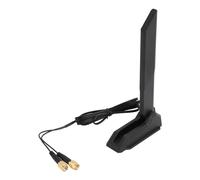 Antena Eterna WiFi, 2.4g 5.8g 6g 12dbi Antena de Banda Tri Tri con Cable de Extensión, Conector SMA, para Enrutador de Red de Escritorio de PC