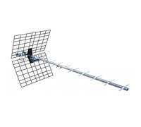 Antena exterior con conector F Metronic 425044 de 20 dB (NUEVA)