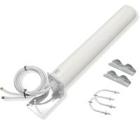 Antena externa 5G 4G LTE 3G GSM | IP67 impermeable | Potente ganancia omnidireccional de 18DBI | Antena exterior | 1 x 1 3 m SMA macho (SMA 1 x 3 m)