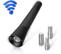 Antena FM/DAB para coche, miniantena corta de 6,5 cm con potente función de recepción FM/AM/DAB.