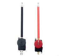 Antena GAWANT de 5-30 MHz, antena de onda corta QRP de 3 bandas, puertos BNC/SMA, varilla de tracción de 1,4 m, poste de cobre, bobinas chapadas en plata PTFE, para modos FT8/CW (S MA)