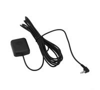 Antena GPS externa con enchufe de ángulo recto de 3,5 mm para coche, camión, SUV, cámara de salpicadero y dispositivos de navegación por satélite, accesorio de amplificador de señal, cable de 280 cm