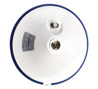 Antena GPS GNSS multibanda con alta ganancia y haz ancho, compatible con GPS L1/L2, GLONASS G1/G2, BeiDou B1/B2/B3, para GALILEO E1/E5b, compatible con AG15/AG25/AG35, carcasa ABS blanca
