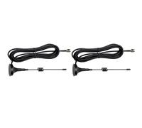 Antena GSM de 433 MHz y 5 dBi con conector macho SMA y base magnética para radioaficionados.