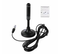 Antena HDTV para interiores, receptor de señal digital, diseño antiinterferencia, antena DVB T2 de alta definición para Smart TV, recepción de canal estable, entretenimiento en el hogar, fácil