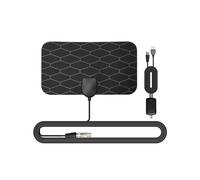 Antena HDTV Receptora Digital con Amplificador de Señal Receptor HD VHF UHF Alta Ganancia 25 DB DVB-T2