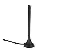 Antena HDTV, VBESTLIFE 50 Miles Range Amplificador Antena de TV Vertical Doble para ATSC /-T / -2 / ISDB