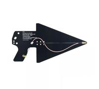 Antena HT6 Log-Periódica (0.6-10 GHz) para analizadores de espectro, EMC y para pruebas EMI, búsqueda de dirección: ganancia de 6-9 dBi, conector SMA, construcción de PCB