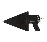 Antena HT6 Log-Periódica de 0.6 a 10 GHz Localizador de señal direccional para pruebas EMC, ganancia de 6.5 dBi, SWR bajo <2.2, PCB negro