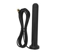 Antena Impermeable de 12 dBi 5G con núcleo de Alambre de Cobre Rojo RG174 y Carcasa de ABS integrada, Base magnética para Puertas de Enlace IoT, monitoreo inalámbrico y Sistemas