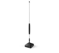 Antena Interior básica para Dab+, Dab, DVB-T2, VHF, pasiva, Varilla