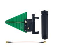 Antena log-periódica HG1723 de 0,5 GHz a 6 GHz con amplificador receptor integrado