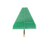 Antena logar?tmica peri?dica de banda ultra ancha UWB de 1,35 GHz a 9,5 GHz