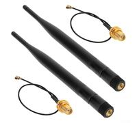 Antena LoRa de 868 MHz - Ganancia de 5 dBi para SMA macho con cable para comunicación de enrutador de puerta de enlace, 2 unidades