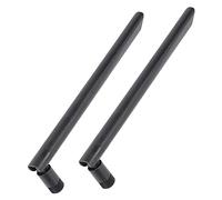 Antena Macho SMA, 2 Piezas Antena WiFi 5.8G 2.4G Banda Dual 10dbi Interfaz Macho SMA de Alta Ganancia Antena Omnidireccional para Enrutador, Antenas de Red