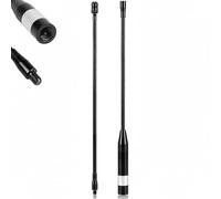Antena Meshtastic LoRa de 868 MHz de alta ganancia, 40 cm de largo alcance SMA macho Omni Whip para Hel tec V 3 ESP 32, duradera y flexible (1 unidad, negro)