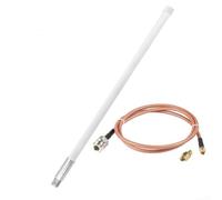 Antena minera de helio de 12 dBi para RAK para bobcat para sensecap - N-macho para antena de fibra de vidrio lorawan EU868 US915