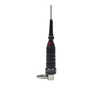 Antena Móvil CB 27 MHz Super Santiago 600-1,5 Metros, Ganancia 4 dB, 600W, con Base PL y Cable RG-58
