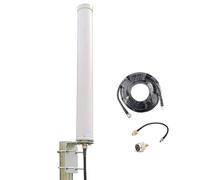 Antena omnidireccional 5G 4G LTE/antena WiFi para exteriores de largo alcance/antena 4G LTE/antena ts9/antena de teléfono celular 698-3800MHz 12dBi para módem/router/amplificador de señal celular