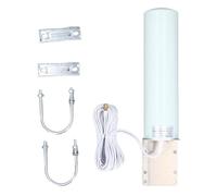 Antena Omnidireccional de Alta Ganancia, Antena 12dBi con Cable de 5 Metros, Enrutador WiFi Macho SMA de 698-2700MHz para Exteriores, Módem 4G LTE