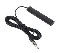 Antena para Interiores Radio Antena de Radio de Coche ANT-309 Antena de Radio FM Universal para Coche Parche Montaje de Parabrisas aéreo Cable de 5M