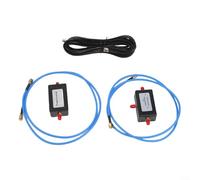 Antena pasiva portátil, antena de bucle magnético HF VHF de 250 MW para YouLoop rango electromagnético de 10 KHz-30 MHz con equilibrador de banda ancha y cable alimentador