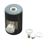 Antena portátil de onda corta, base de antena M10, kit de base de antena de onda corta, para recepción mejorada de onda corta para ondas cortas (base negra)