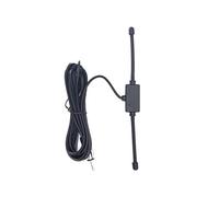 Antena Radio Coche Antena dipolo para Radio Am/FM Oculta en Parabrisas de Coche, Amplificador de señal estéreo de 12 V B0H2 Antenas para vehículos