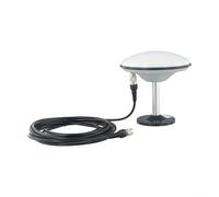 Antena receptora GPS L1 L2 GNSS para levantamiento geodésico de construcción de carreteras con soporte fuerte de 5 metros de extensión (QT151+M90SD+Cable TNC)