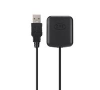 Antena Receptora GPS USB Navegación GPS Activa a Prueba de Agua Equipada con Cable RG174 de 3 Metros Adaptador de Antena GPS y GLONASS para Computadora Portátil Navegación Marina