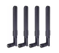 Antena RP-SMA de 8 dBi, 2,4 GHz, 5, unidades, for red inalámbrica, enrutador WiFi, adaptador USB, cámara IP seguridad y vídeo(No Pin)