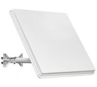 Antena satelital doméstica plana (LNB doble) - SELFSAT
