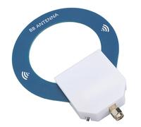 Antena SW Mini Loop Antena de Onda Corta Receptor Direccional para Conexiones de Radioaficionado 9.9khz-181mhz SW Portátil