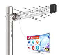 Antena TDT Interior de Panel para Smart TV - Antena TV Digital HD 4K/Full HD, Recepción 360° Omnidireccional, Diseño Ultrafino y Flexible, Compatible con DVB-T2/DVB-T y HDTV, Señal Estable