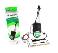 Antena telescópica automática AM/FM negra