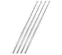 Antena telescópica de alto rendimiento de 96 cm con 7 secciones, para radio AM FM y señales de televisión