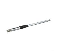 Antena telescópica para varios modelos de radio CB, conector BNC macho de 27 MHz, para uso en exteriores (BNC macho)